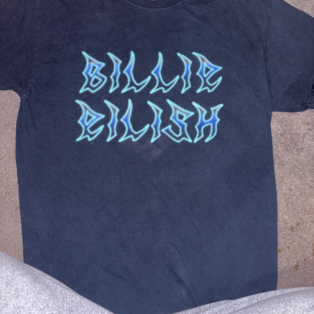 Billie Eilish Black Short Sleeve Tee
